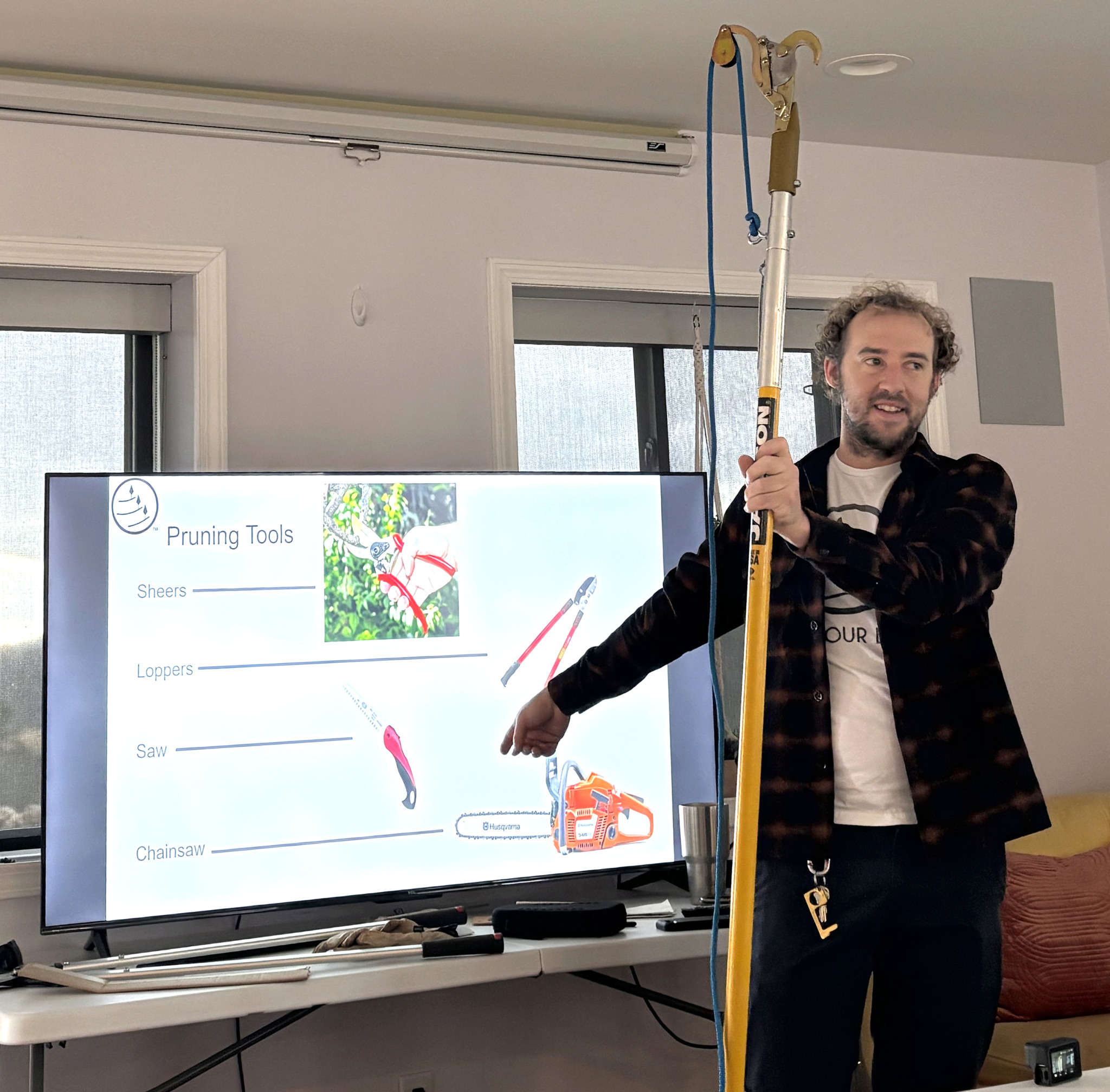 Agroforestry workshop classroom tools