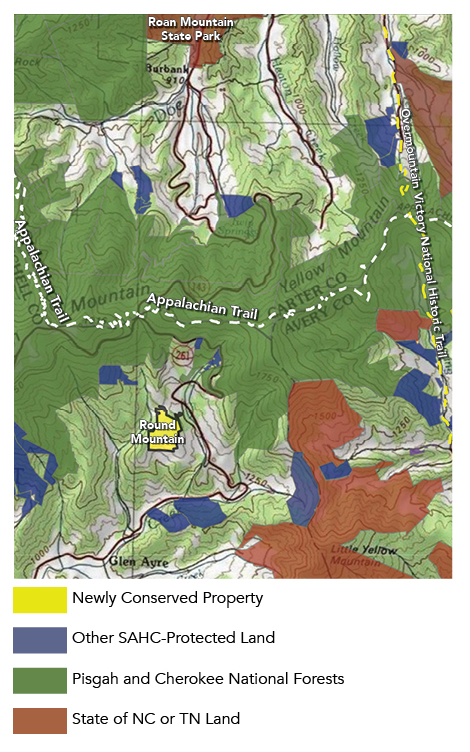 Round Mountain Map