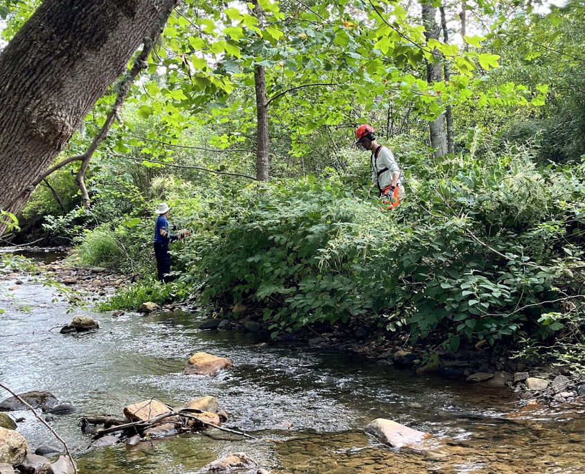 Bowditch Bottoms Volunteer work day